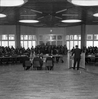 ARH BA 2511, Kreistagssitzung in der Geschwister-Scholl-Schule, Letter, 1966