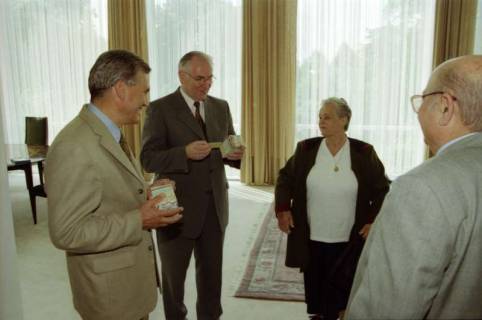 ARH BA 2778, LT-Präs. Wernstedt empfängt LR Arndt und Benny Gurfinkel, 2001