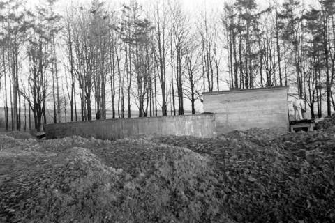 ARH NL Dierssen 0141/0009, Wasserbehälter im Bau, Bad Münder, 1949