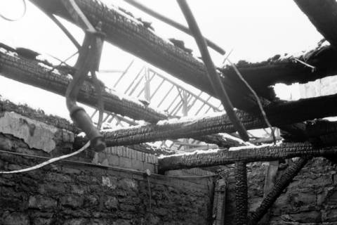 ARH NL Dierssen 0144/0010, Brandstelle, Springe, um 1949