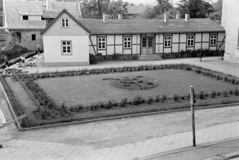 ARH NL Dierssen 0148/0018, Rathausplatz, um 1949