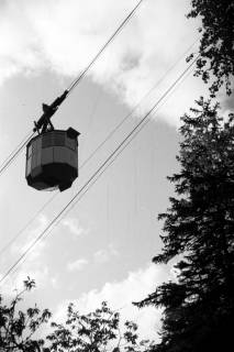 ARH NL Dierssen 1027/0015, Ausflug mit dem Niedersachsen Tanz-Express nach Bad Harzburg - Seilbahn, 1950