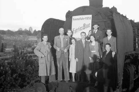 ARH NL Dierssen 1027/0019, Ausflug mit dem Niedersachsen Tanz-Express nach Bad Harzburg, 1950