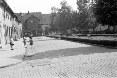 ARH NL Dierssen 1034/0027, Marktplatz, Pattensen, 1950