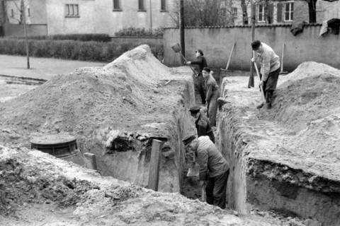 ARH NL Dierssen 1114/0014, Kanalisationsarbeiten, Burgdorf, 1951