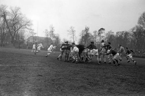 ARH NL Dierssen 1175/0016, Rugby Deutschland - Belgien, Hannover, 1952