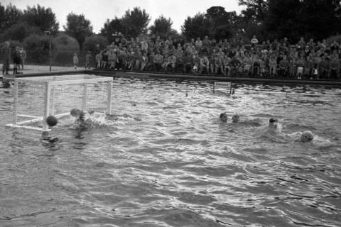 ARH NL Dierssen 1189/0010, Wasserball Deutschland gegen Schweden, Hannover, 1952