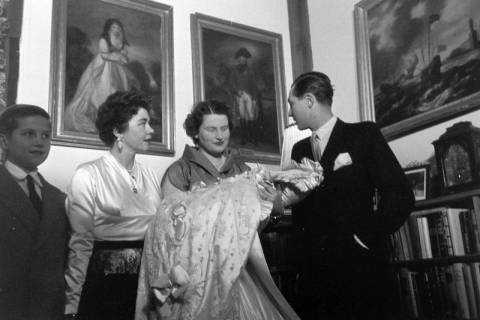 ARH NL Dierssen 1223/0011, Taufe der Prinzessin Marie, Schulenburg, 1953