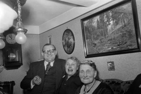 ARH NL Dierssen 1223/0022, Goldene Hochzeit Rettig, Springe, 1953