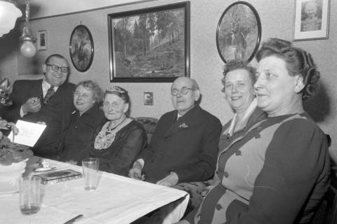 ARH NL Dierssen 1223/0023, Goldene Hochzeit Rettig, Springe, 1953