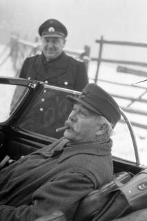 ARH NL Dierssen 1227/0013, "Diplomaten-Jagd": Hinrich Wilhelm Kopf, Springe, 1953