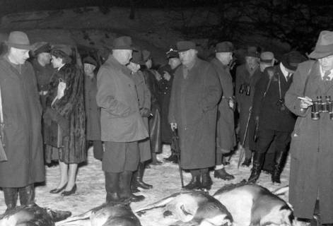 ARH NL Dierssen 1228/0009, "Diplomaten-Jagd", Springe, 1953