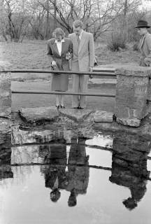ARH NL Dierssen 1235/0011, An der Kraterquelle, Bad Nenndorf, 1953