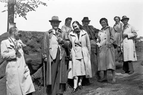 ARH NL Dierssen 1238/0009, Polizei-Ausflug an der Alten Taufe, Bad Nenndorf, 1953