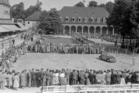 ARH NL Dierssen 1240/0029, AvD Automobilturnier im Kurpark, Bad Pyrmont, 1953