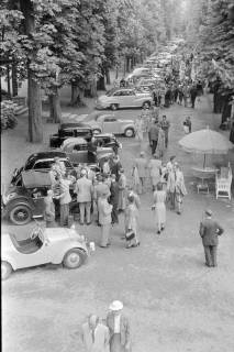 ARH NL Dierssen 1241/0013, AvD Automobilturnier im Kurpark, Bad Pyrmont, 1953