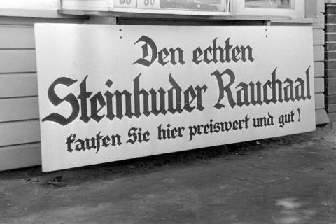 ARH NL Dierssen 1245/0011, Ladenschild, Steinhude, 1953