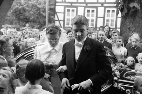 ARH NL Dierssen 1258/0025, Hochzeit Mensenkamp, Springe, 1953