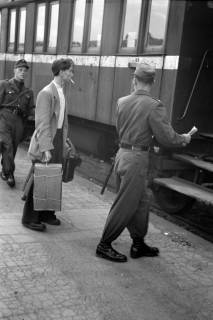ARH NL Dierssen 1260/0006, Festnahme von FDJ?, Helmstedt, 1953