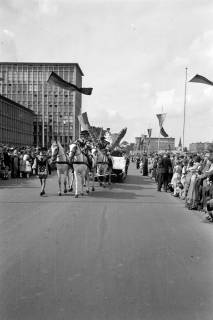 ARH NL Dierssen 1264/0027, Blumenkorso, Hannover, 1953