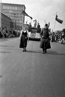 ARH NL Dierssen 1265/0016, Blumenkorso, Hannover, 1953