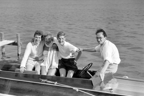 ARH NL Dierssen 1277/0021, Segelregatta auf dem Steinhuder Meer, Steinhude, 1954