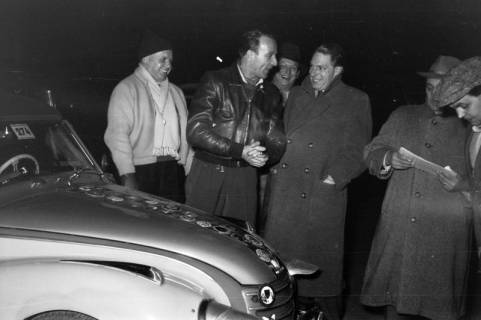 ARH NL Dierssen 1297/0003, Wintersternfahrt nach Garmisch, Hannover, 1955