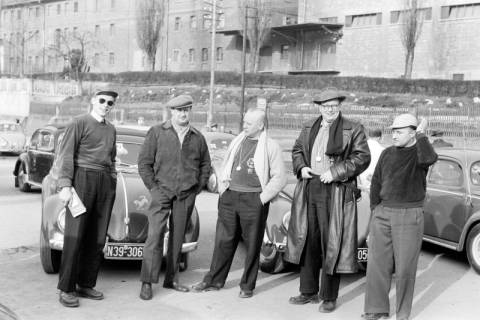 ARH NL Dierssen 1297/0005, Wintersternfahrt nach Garmisch, Hannover, 1955