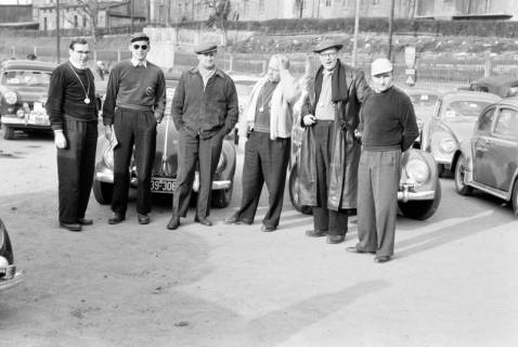 ARH NL Dierssen 1297/0006, Wintersternfahrt nach Garmisch, Hannover, 1955