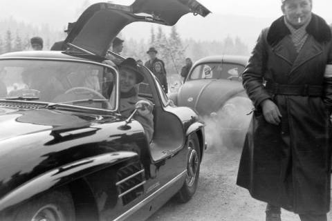 ARH NL Dierssen 1297/0025, Wintersternfahrt nach Garmisch, 1955