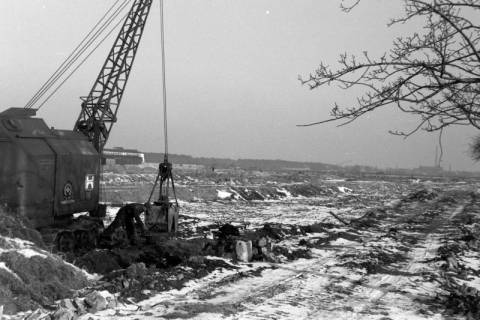 ARH NL Dierssen 1298/0021, Bauarbeiten VW-Werk, Hannover, 1955