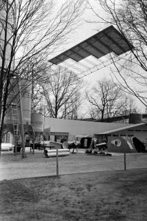 ARH NL Dierssen 1305/0011, Stand der Siegener AG auf der Messe, Hannover, 1955