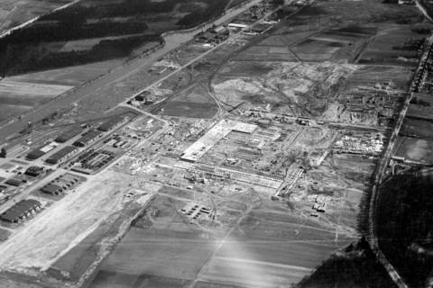 ARH NL Dierssen 1305/0028, Bau Volkswagenwerk, Stöcken, 1955
