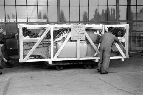 ARH NL Dierssen 1327/0031, Borgward-PKW-Fabrikation, Bremen, 1955