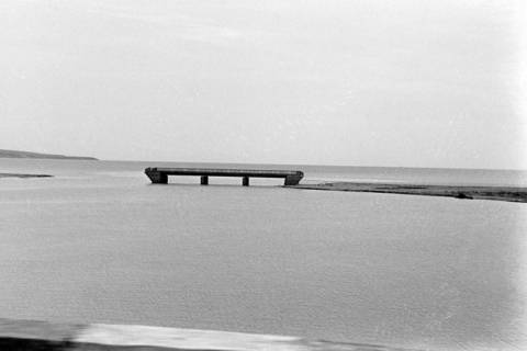 ARH NL Dierssen 1348/0006, Blick von der Kanuni-Sultan-Süleyman-Brücke?, Büyükcekmece, 1956