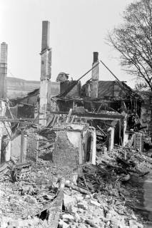 ARH NL Dierssen 1357/0008, Nach dem Brand des Hotel Düsterdiek, Neuhaus im Solling, 1956