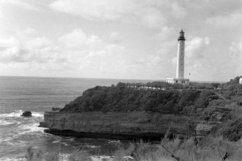 ARH NL Dierssen 1361/0013, Tour d'Europe: Leuchtturm, Biarritz, 1956