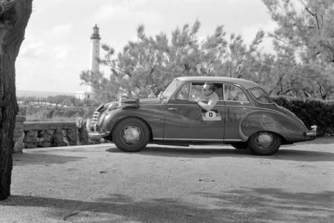 ARH NL Dierssen 1361/0021, Tour d'Europe: Leuchtturm, Biarritz, 1956