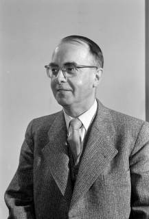 ARH NL Dierssen 1365/0002, Passbild Dr. Gröpke (Deutsche Partei), Hannover, 1956