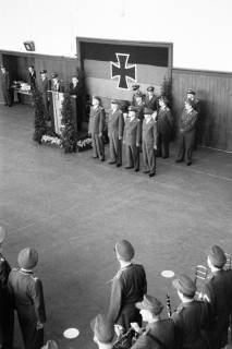ARH NL Dierssen 1374/0020, Franz Josef Strauß in der Heeresoffizierschule, Hannover, 1956
