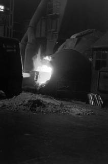 ARH NL Dierssen 1382/0014, Fabrikation im Thomas-Stahlwerk, Salzgitter, 1957