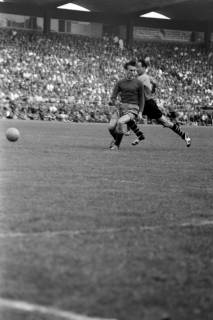 ARH NL Dierssen 1392/0038, Fußballspiel im Niedersachsenstadion, Hannover, 1957