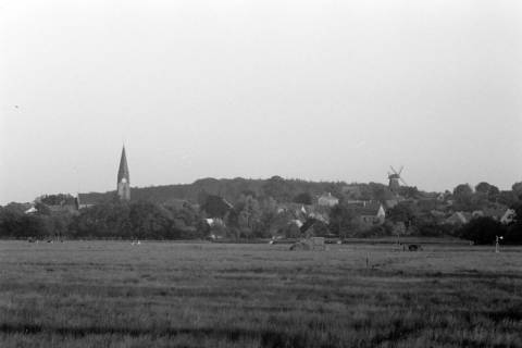 ARH NL Dierssen 1393/0024, Blick auf die Stadt, Bad Bederkesa, 1957