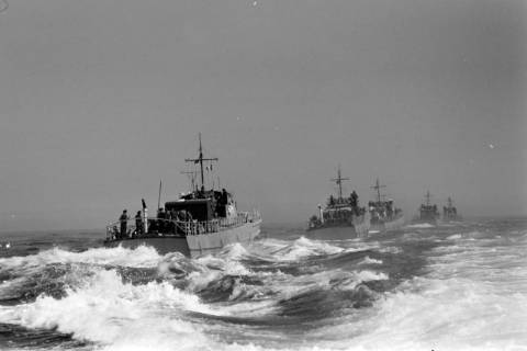ARH NL Dierssen 1394/0033, Marinemanöver, Kiel, 1957