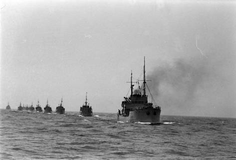 ARH NL Dierssen 1395/0013, Marinemanöver, Kiel, 1957
