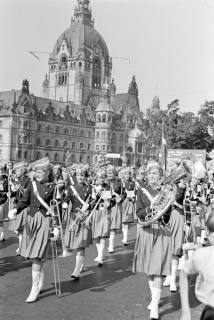 ARH NL Dierssen 1397/0008, Schützenausmarsch, Hannover, 1957