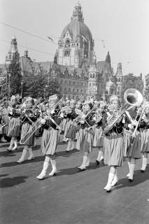 ARH NL Dierssen 1397/0009, Schützenausmarsch, Hannover, 1957
