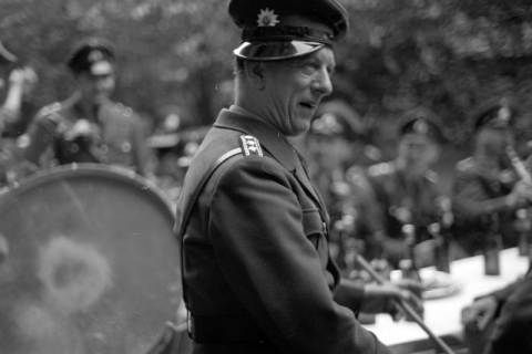ARH NL Dierssen 1406/0018, Schießsport-Abteilung des Polizei-Sportverein Hannover am Tag des Schützenausmarsches, Hannover, 1960