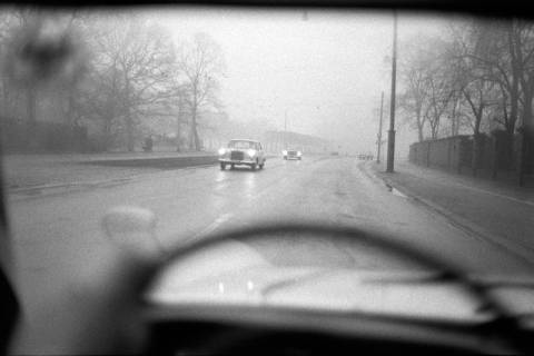 ARH NL Dierssen 1417/0022, Verkehrsaufnahme im Nebel, Hannover, 1963