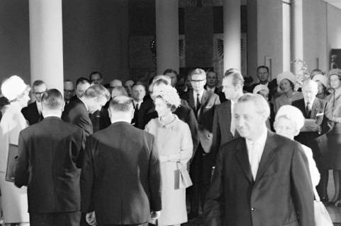 ARH NL Dierssen 1491/0014, Staatsbesuch der britischen Königin Queen Elisabeth II., Hannover, 1965